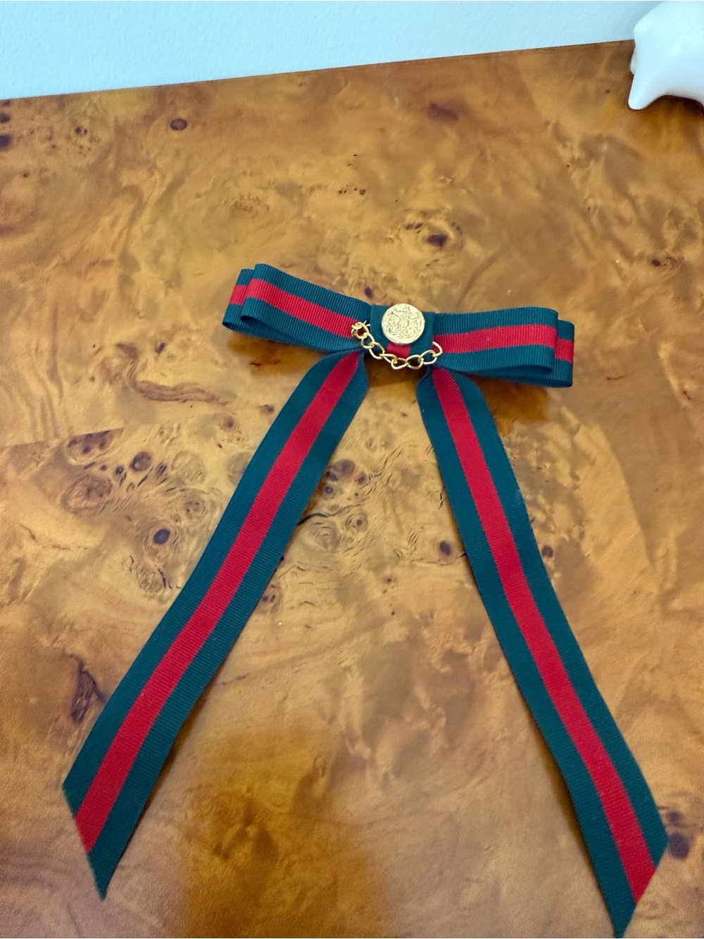 Gucci colors/style hair bow barrette